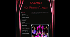 Desktop Screenshot of leplateaudargent.com